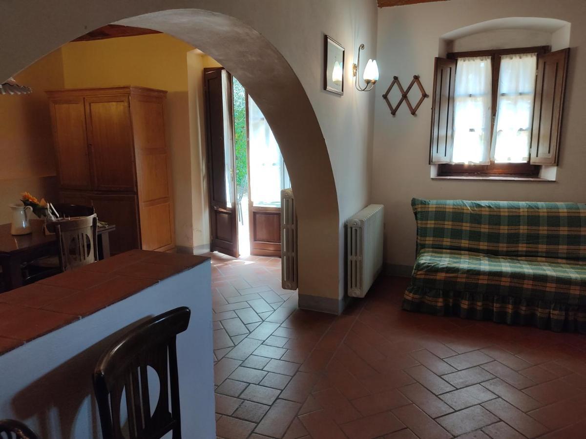 Villa La Grotta San Giustino Valdarno Bagian luar foto